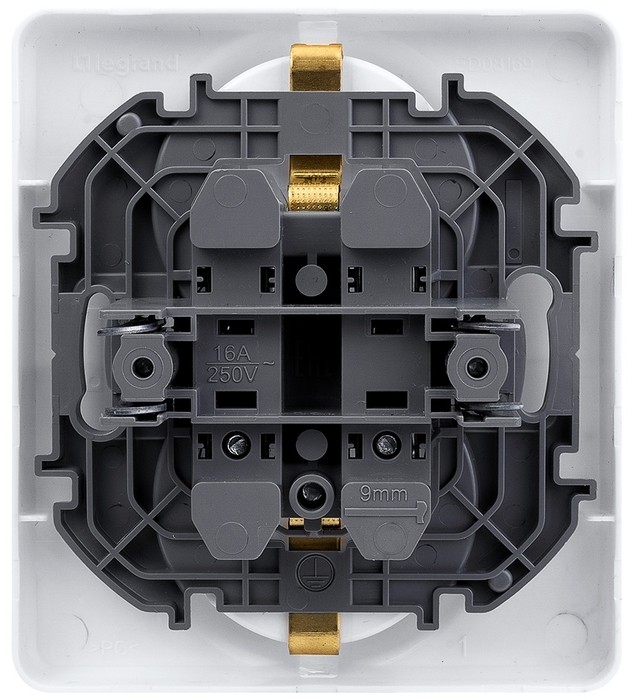 Розетка Legrand Inspiria 673750  детальное изображение - 3