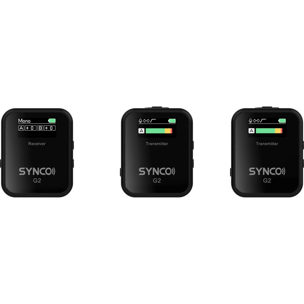 Радиосистема Synco G2(A2) RX+2TX, Черный детальное изображение - 2