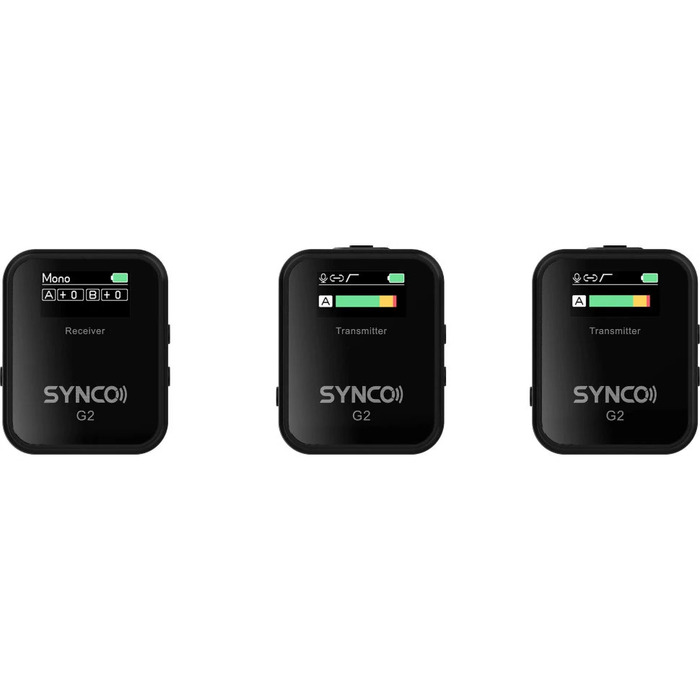 Радиосистема Synco G2(A2) RX+2TX, Черный №2