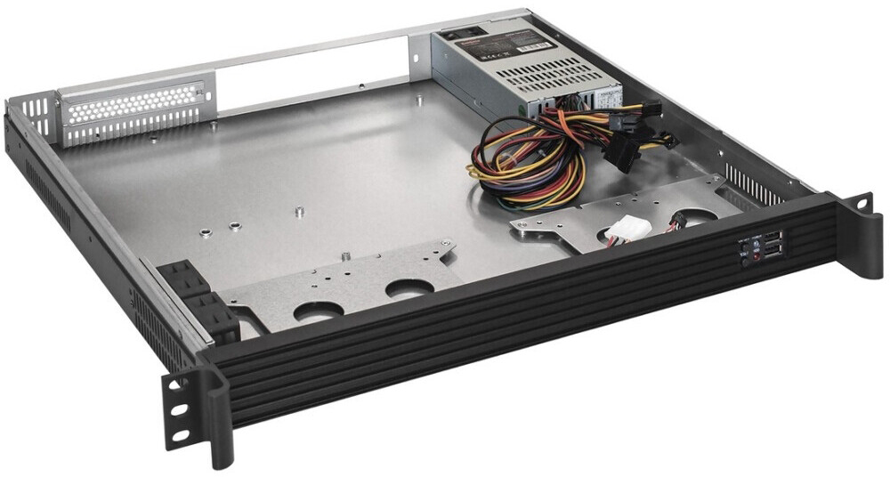 Серверный корпус ExeGate Pro 1U390-01/F450AS, 450 Вт, Черный детальное изображение - 2