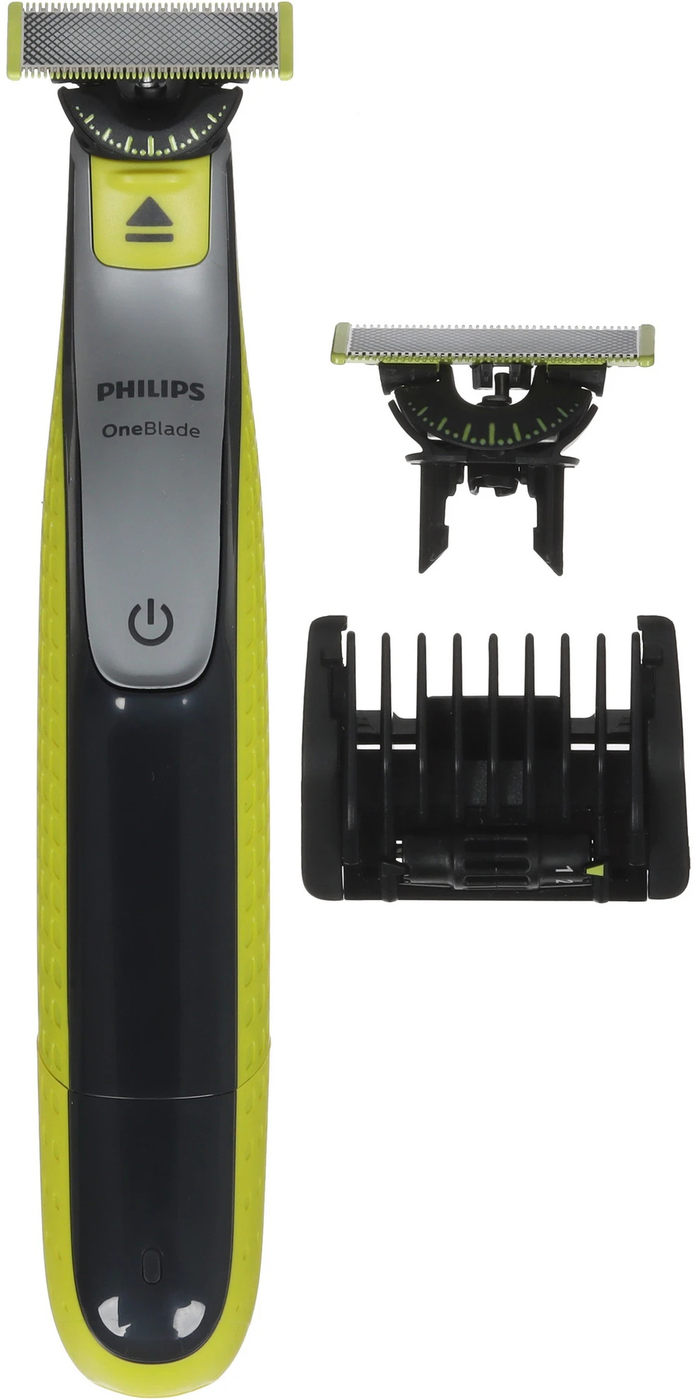 Триммер для лица и тела Philips OneBlade QP2734/31, Черный/Зеленый детальное изображение - 1