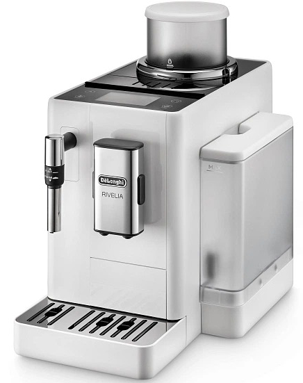 Кофемашина Delonghi Rivelia EXAM440.35.W, Белый детальное изображение - 2