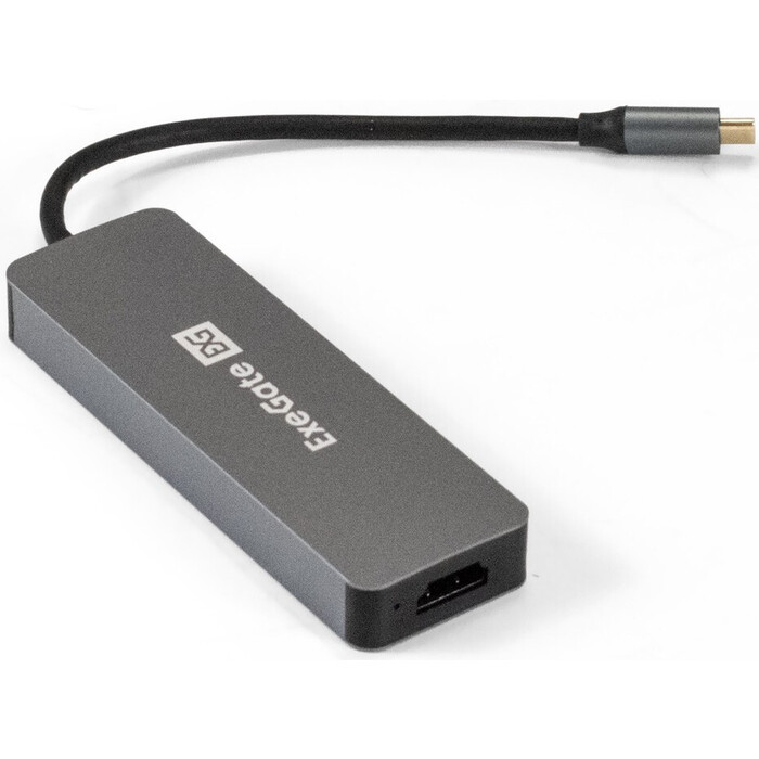 USB-концентратор ExeGate DUB-31C/PD/H, Черный №2