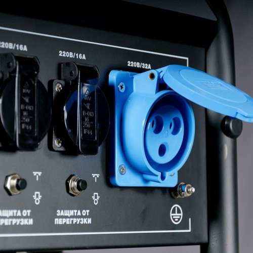 Генератор бензиновый FUBAG BS 7500 A ES 641031, 7 кВт, Красный детальное изображение - 6