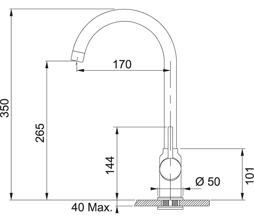 Смеситель Franke Pola 115.0622.942 детальное изображение - 6