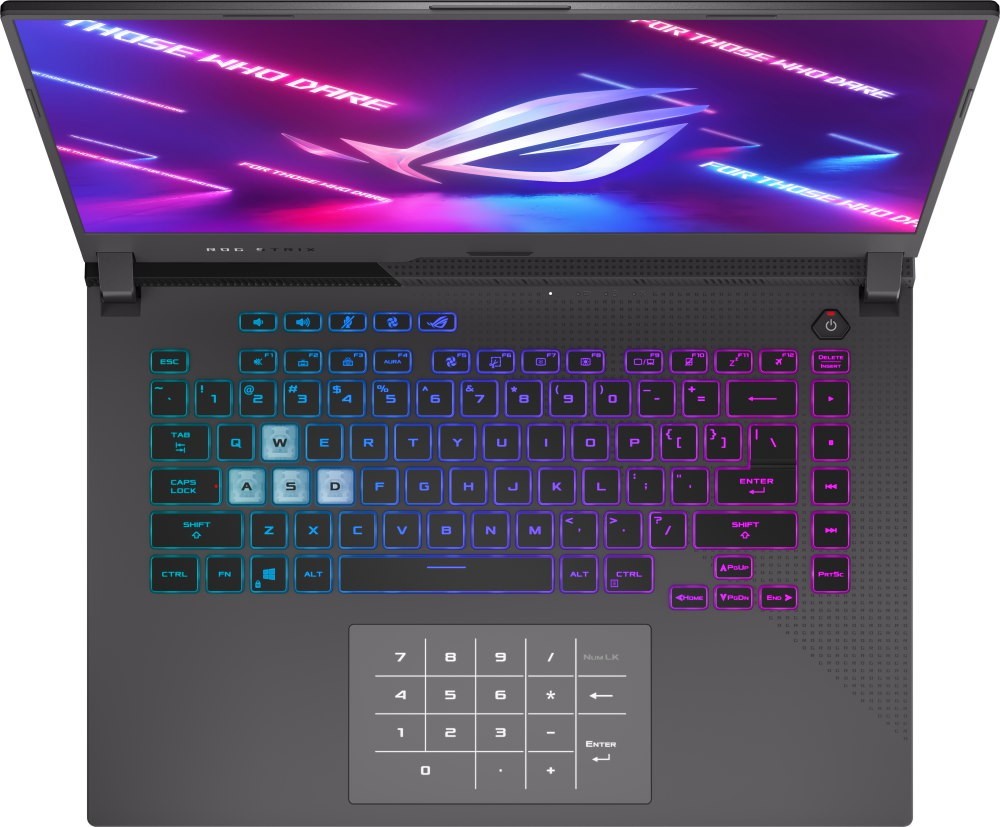 Ноутбук Asus ROG Strix G15 G513IH-HN004, AMD Ryzen 7 4800H, RAM 8 ГБ, Черный, SSD 512 ГБ, GeForce RTX 1650, без ОС детальное изображение - 11