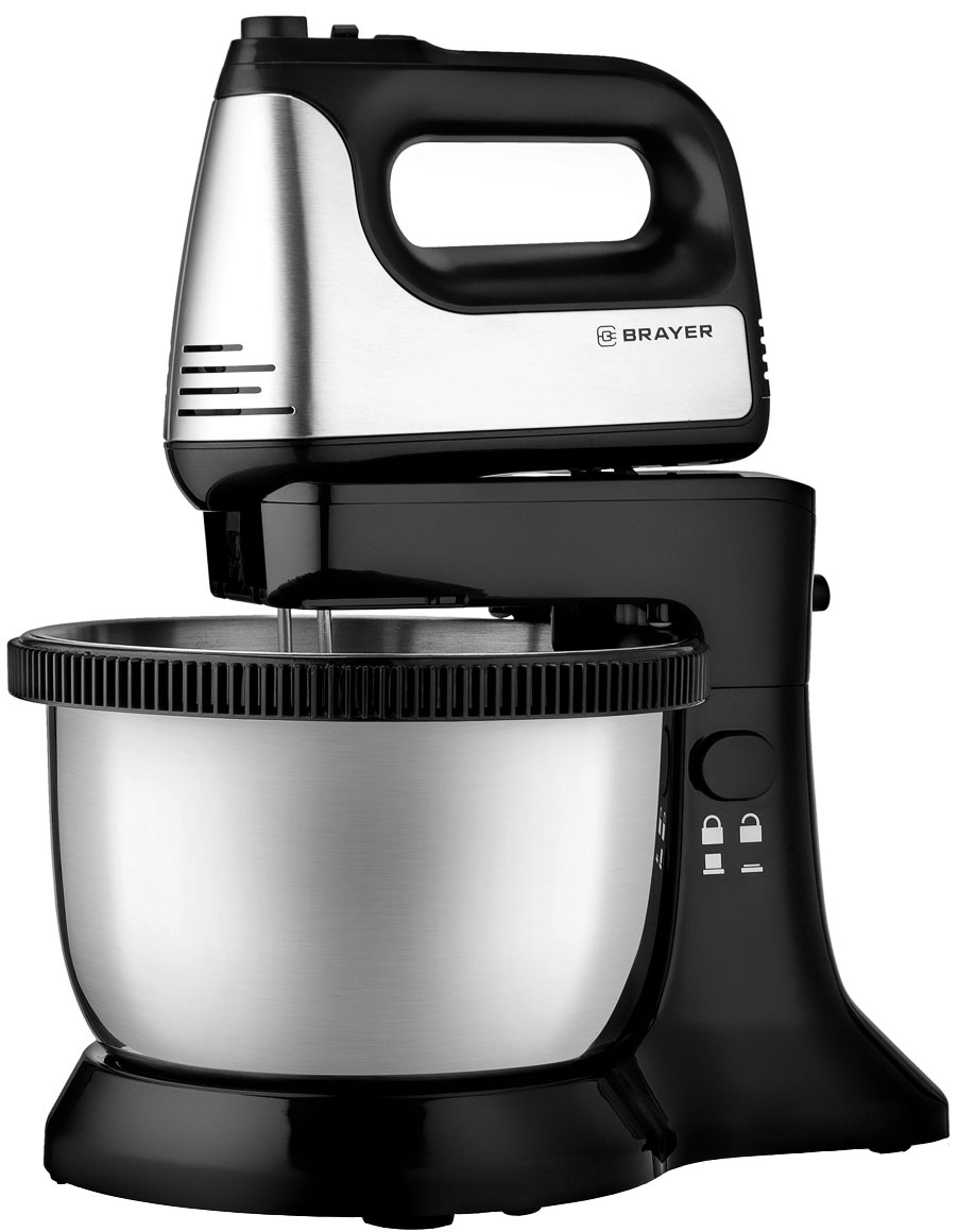 Миксер Brayer BR1304, Черный детальное изображение - 1