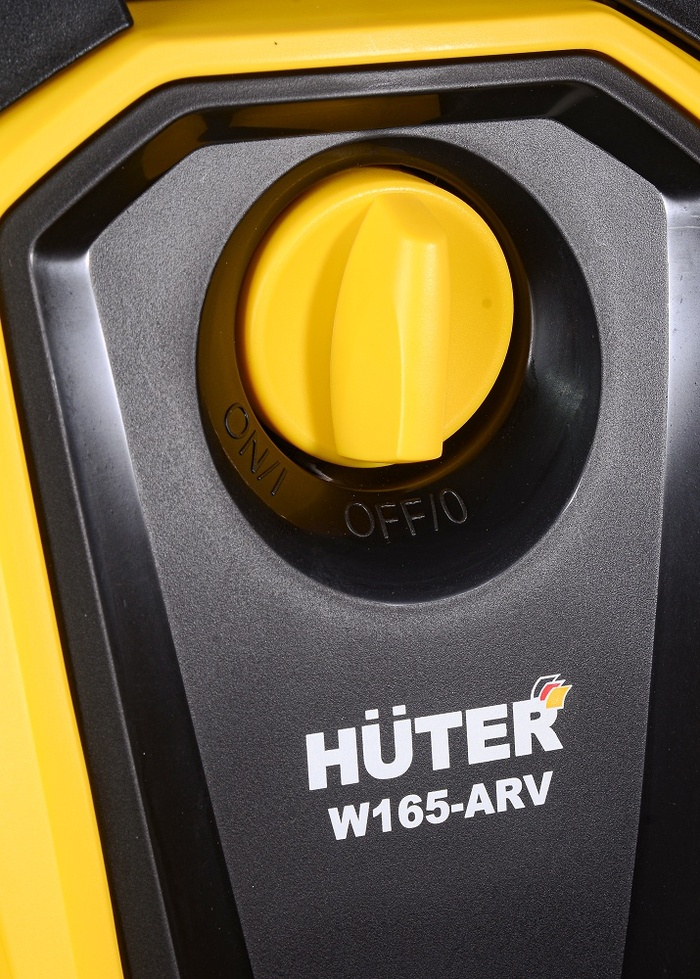 Мойка высокого давления HUTER W165-ARV, 1.9 кВт, 165 бар, Желтый №9