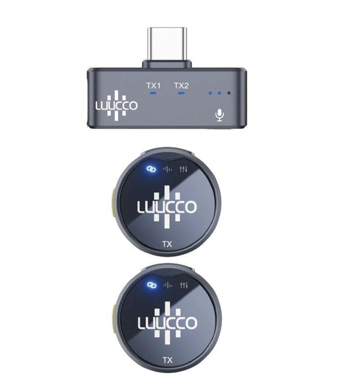 Радиосистема Luucco AirWave K2 Type-C, Серый №1