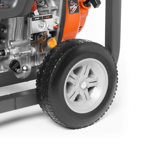 Генератор дизельный с воздушным охлаждением DAEWOO DDAE 6000XE, открытый, 6 кВт, Черный детальное изображение - 16