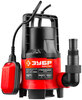 Дренажный насос Зубр НПГ-М1-550 для грязной воды, 160 л/мин, 32 мм, напор 6.5 м, d=25 мм, 550 Вт, Красный вариант - 1