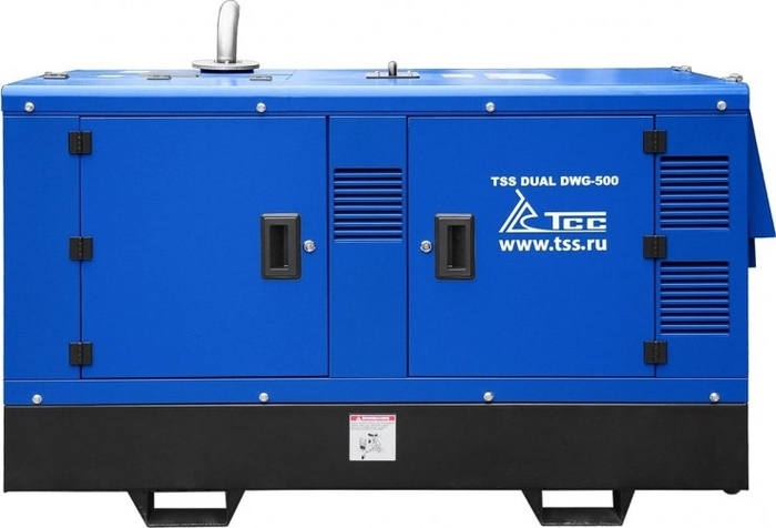 Сварочный генератор ТСС DUAL DWG-500 039736, 22 кВт, Синий №4