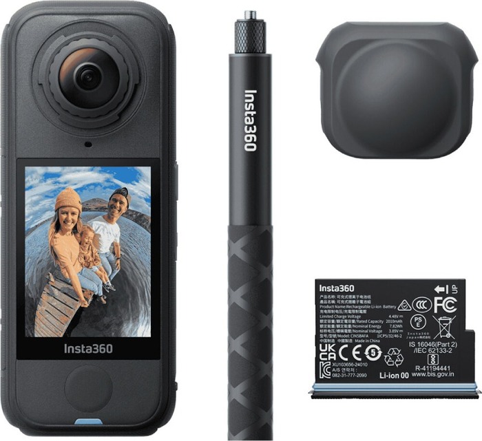 Экшн-камера Insta360 X4 Air Starter Bundle, Черный №2