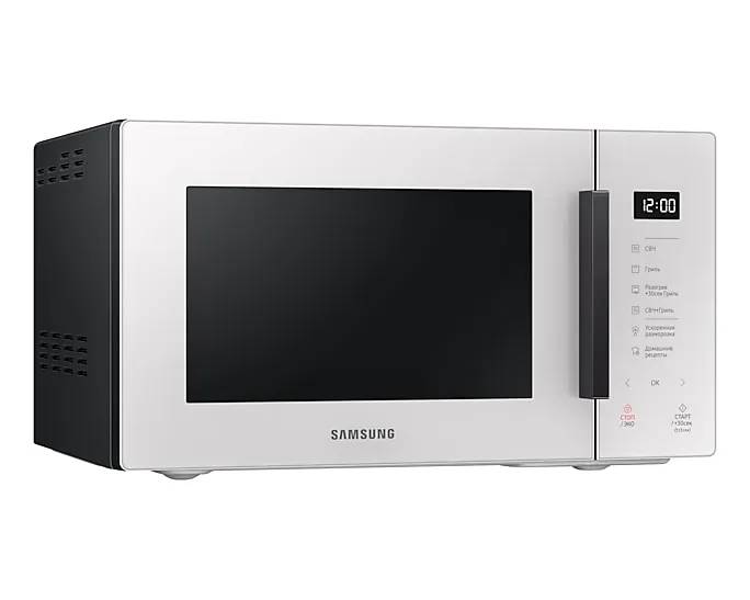 Микроволновая печь Samsung Bespoke MG23T5018AE, Белый детальное изображение - 2