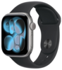 Умные часы Apple Watch Series 11 42 мм, Jet Black Aluminium Case with Black Sport Band, GPS, Черный вариант - 3
