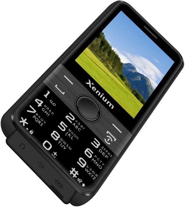 Мобильный телефон Xenium X800, 32 Мб, Черный, Dual nano-SIM детальное изображение - 5