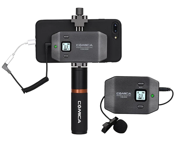 Радиосистема CoMica UHF CVM-WS50 B для смартфона детальное изображение - 1