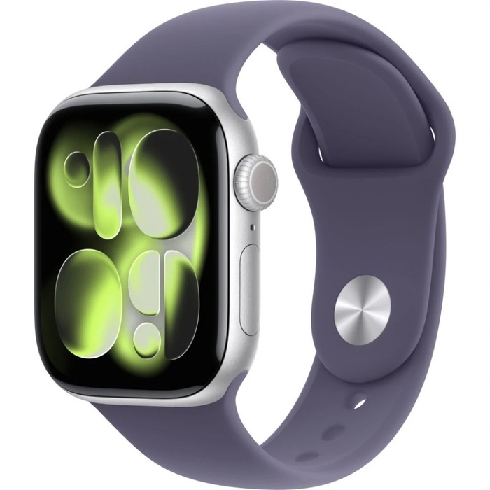 Умные часы Apple Watch Series 11 42 мм, Silver Aluminium Case with Purple Fog Sport Band, GPS, Фиолетовый туман №1