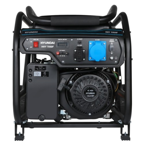 Генератор бензиновый HYUNDAI HHY 7050F, 5 кВт, Черный детальное изображение - 2