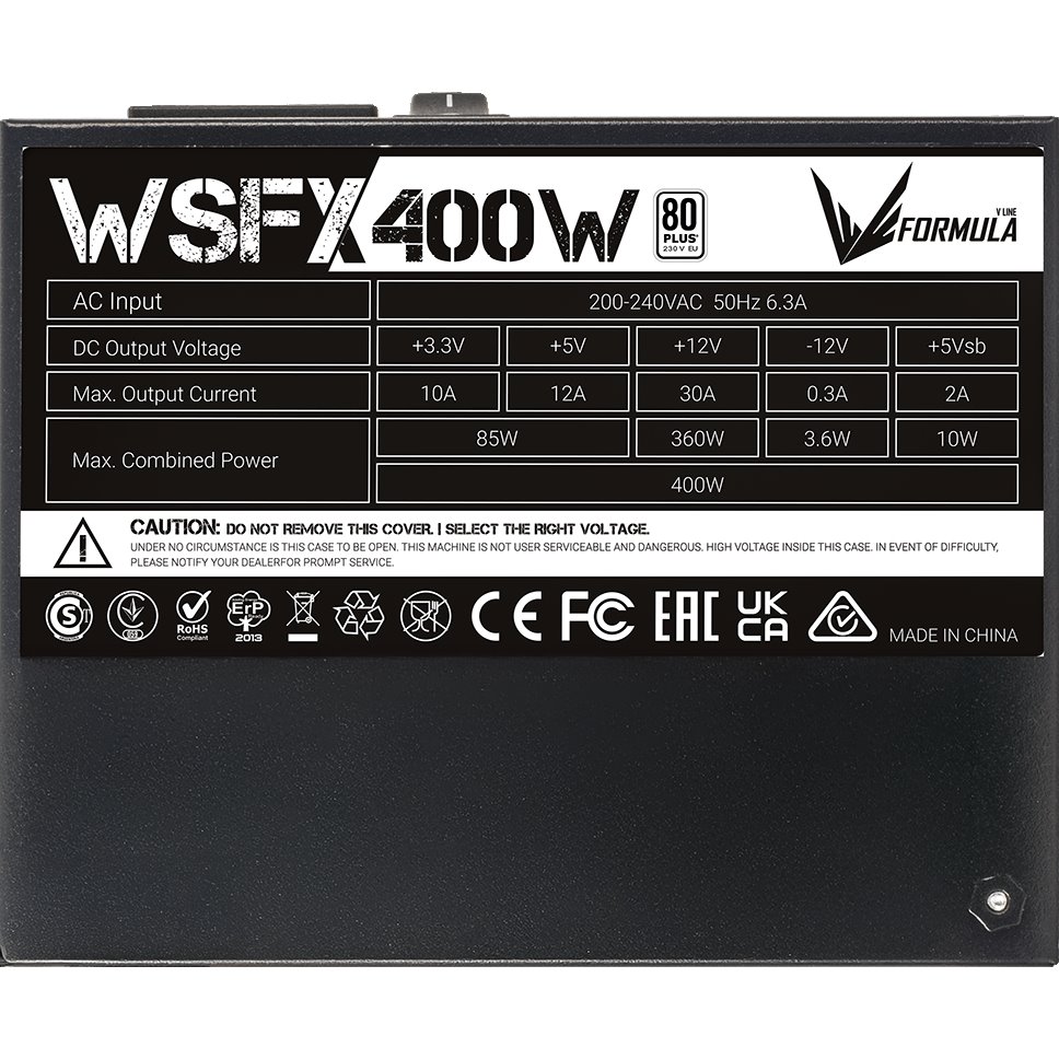 Блок питания Formula WSFX-400, 400 Вт детальное изображение - 5