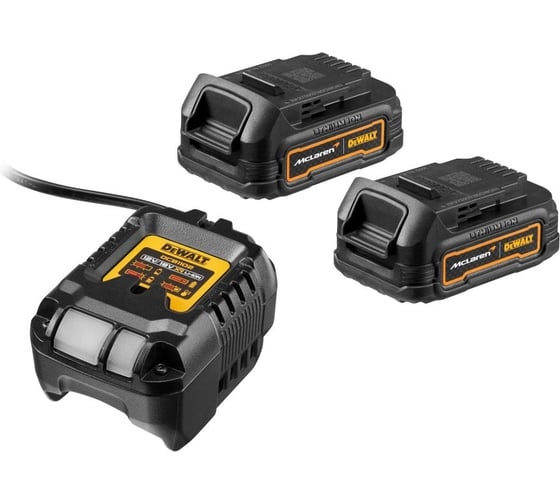 Аккумуляторный ударный гайковерт DeWALT McLaren Limited Edition DCF85ME2GT-QW, 18 В, 205 Нм, 1.7 А·ч детальное изображение - 4