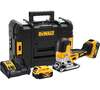 Аккумуляторный лобзик DEWALT DCS335P2, 3200 ход/мин, 26 мм, с 2 АКБ 5 Ач и ЗУ, в кейсе TSTAK DCS335P2-QW, 18 В, 26 мм, 200 Вт вариант - 1