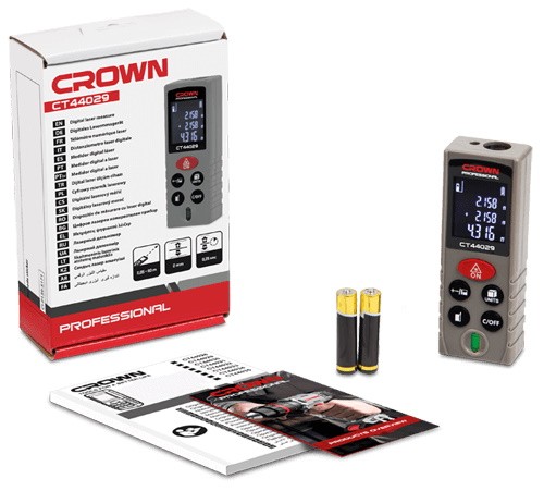 Лазерный дальномер Crown CT44030  детальное изображение - 6