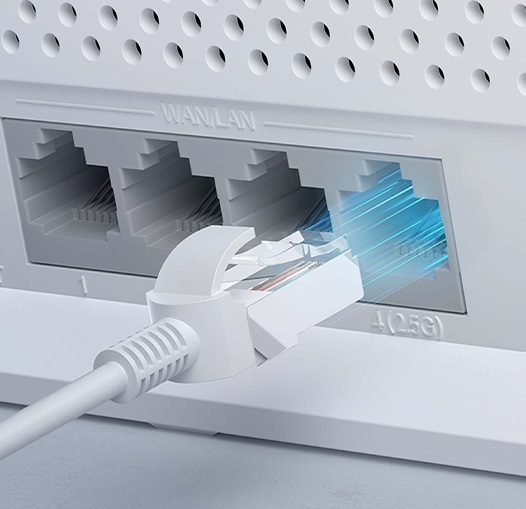 Wi-Fi маршрутизатор (роутер) Xiaomi BE5000 RD18 белый детальное изображение - 6