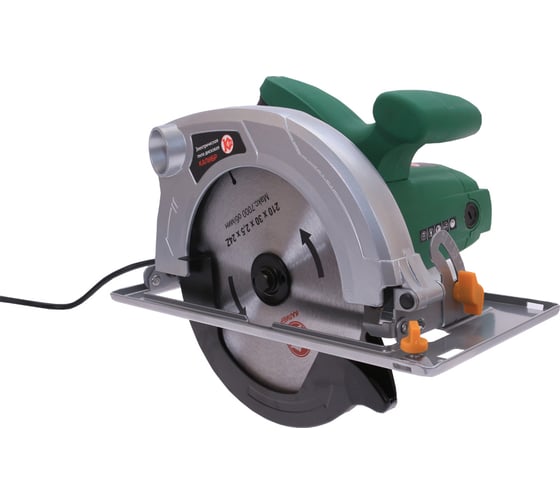 Дисковая электрическая пила Калибр ЭПД-1800/210, 210 мм, 4500 об/мин, 1800 Вт детальное изображение - 1