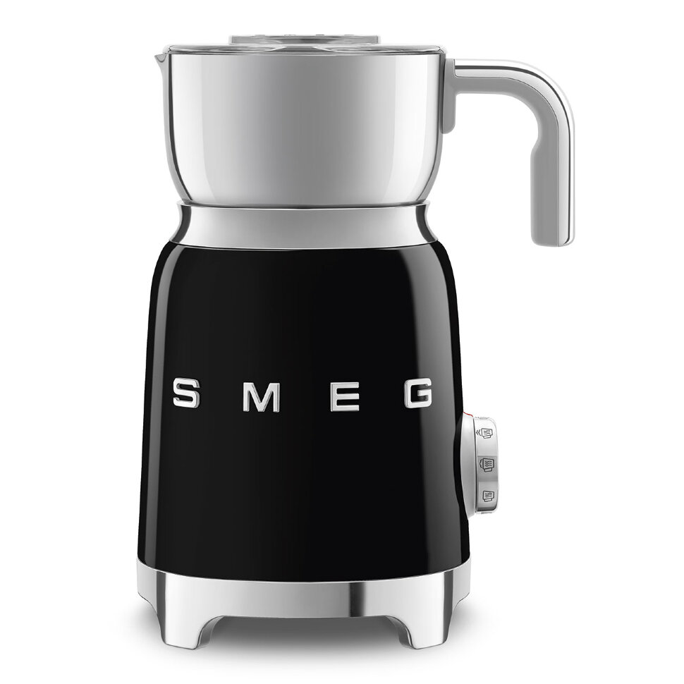Вспениватель молока Smeg MFF11BLEU, Черный детальное изображение - 4