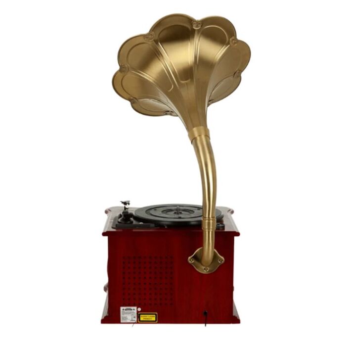 Проигрыватель винила Alive Audio Gramophone, Коричневый №4