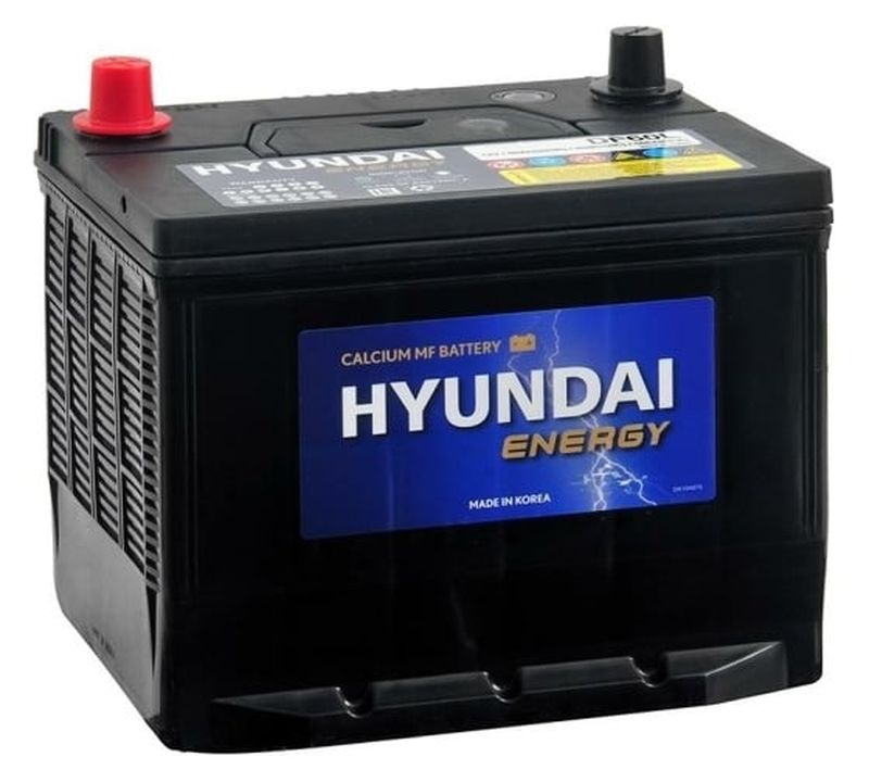 Аккумулятор HYUNDAI DF60L+, Прямая Поляроность, 66634, 60 А·ч детальное изображение - 1