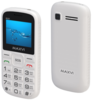 Мобильный телефон MAXVI B201, 32 Мб, Белый, Dual micro-SIM вариант - 1
