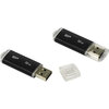 USB Flash накопитель Silicon Power Ultima U02 (SP032 ГБUF2U02V1K) 32 ГБ, черный вариант - 1