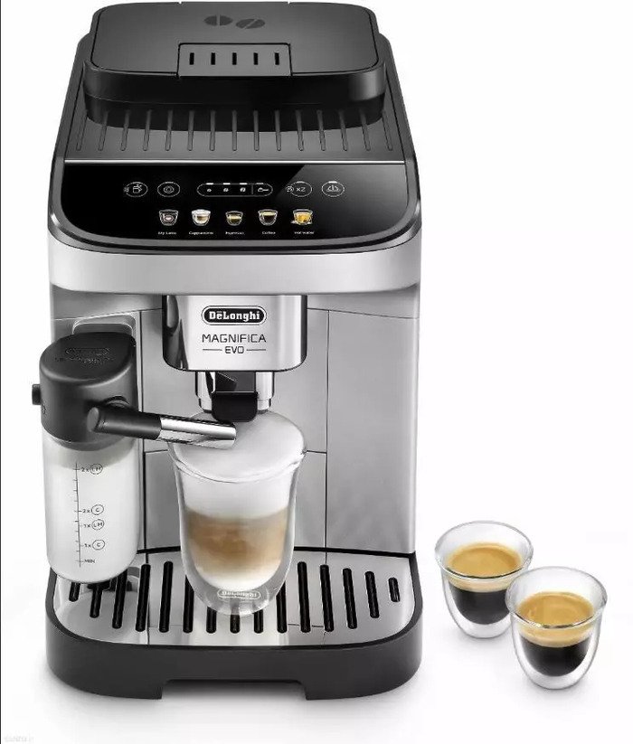 Кофемашина Delonghi Magnifica Evo ECAM290.61.SB, Серебряный №3