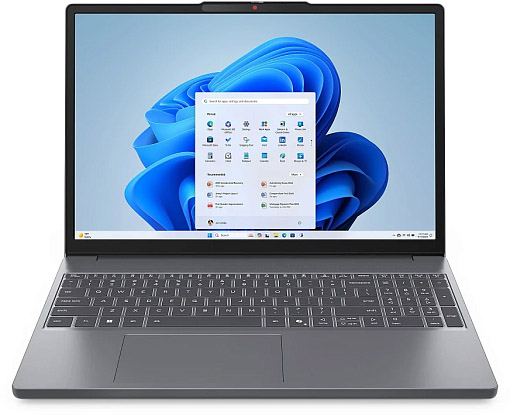 Ноутбук Lenovo IdeaPad Slim 3 16ARP10, AMD Ryzen 5 7535HS, RAM 16 ГБ, Серый, SSD 512 ГБ, AMD Radeon 660M Graphics, без ОС детальное изображение - 1