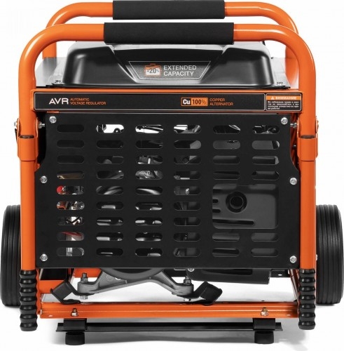 Генератор бензиновый DAEWOO GDA 8500E, 7 кВт, Оранжевый детальное изображение - 4