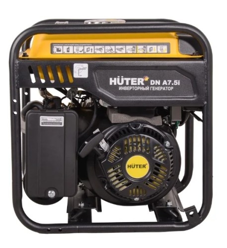 Генератор бензиновый HUTER DN A7.5i 64/10/25, 5.5 кВт, Желтый детальное изображение - 1