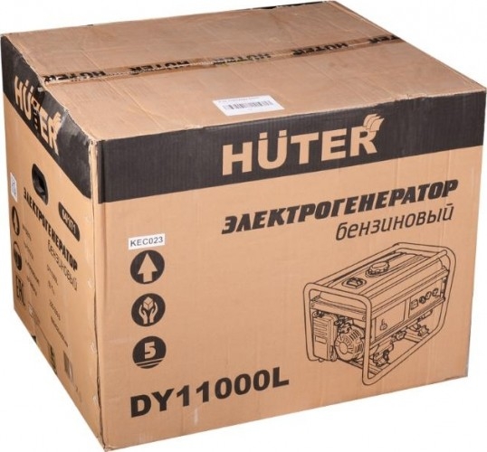 Генератор бензиновый HUTER DY11000L 64/1/71, 8.5 кВт, Черный детальное изображение - 7