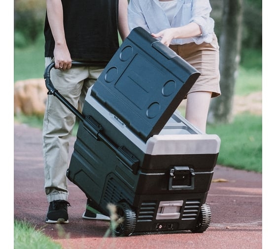 Автомобильный компрессорный холодильник Alpicool ETWW55, 990086, 12/24/220 В, Черный детальное изображение - 10