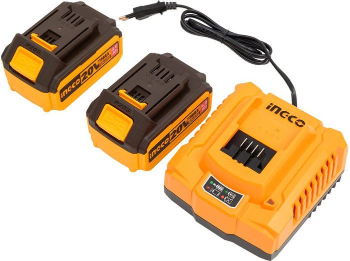 Аккумуляторная дрель-шуруповерт INGCO INDUSTRIAL CIDLI20968, 12 В, 96 Нм, 4 А·ч №3