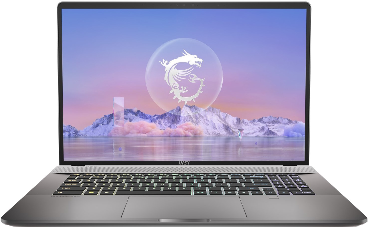 Ноутбук MSI Creator Z17 HX Studio A14VGT, RAM 64 ГБ, Серый, SSD 2048 ГБ, RTX 4070 детальное изображение - 1