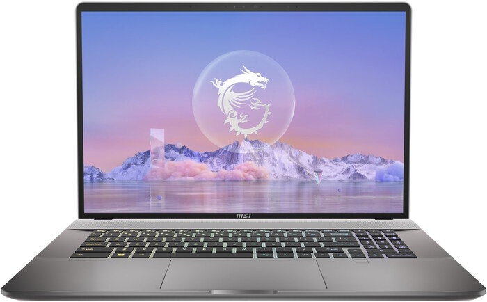 Ноутбук MSI Creator Z17 HX Studio A14VGT, RAM 64 ГБ, Серый, SSD 2048 ГБ, RTX 4070 №1