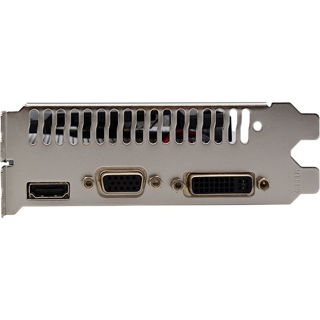 Видеокарта AFOX NVIDIA GeForce GT 730, AF730-4096D5H5, 4 ГБ, Черный детальное изображение - 3