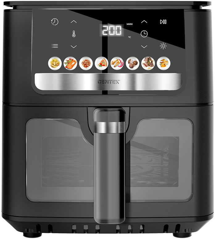 Аэрогриль Centek CT-3104, 9 л, 1900 Вт, Черный №1