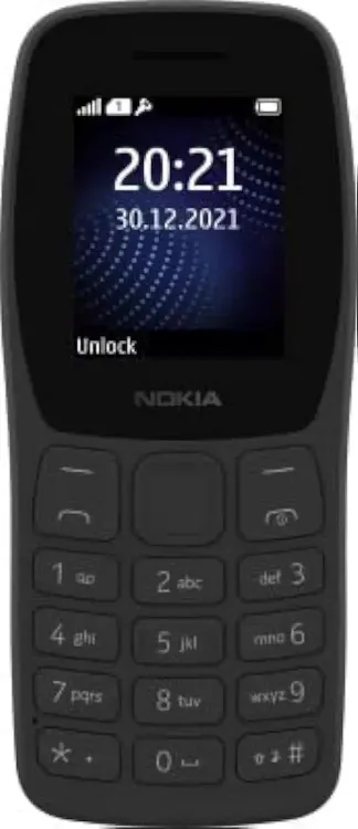 Мобильный телефон Nokia HMD 105 (2025) TA-1459, 4 Мб, Синий, Micro-SIM детальное изображение - 1