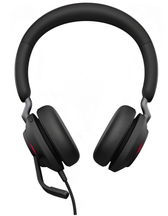 Гарнитура Jabra Evolve2 40 SE USB-A, Черный №4