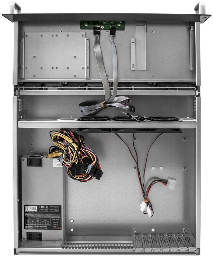 Серверный корпус ExeGate Pro 2U550-HS08/1U-1000ADS, 1000 Вт, Черный №4