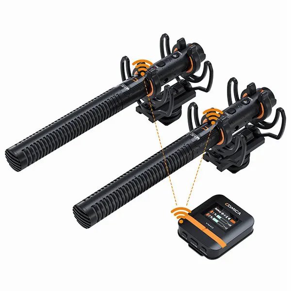 Микрофон - радиосистема Comica VM40 Combo, Черный детальное изображение - 3