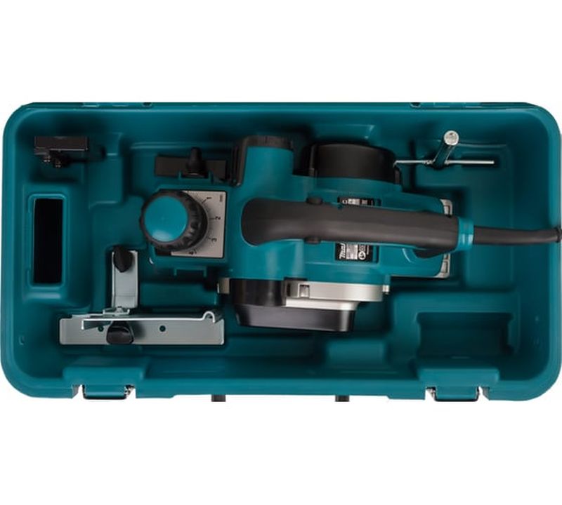 Электрический рубанок Makita KP 0810 CK, 1050 Вт,  Зеленый детальное изображение - 5